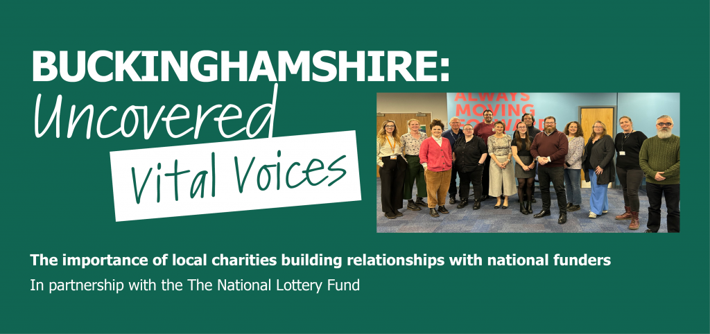 The importance of local charities building relationships with national funders